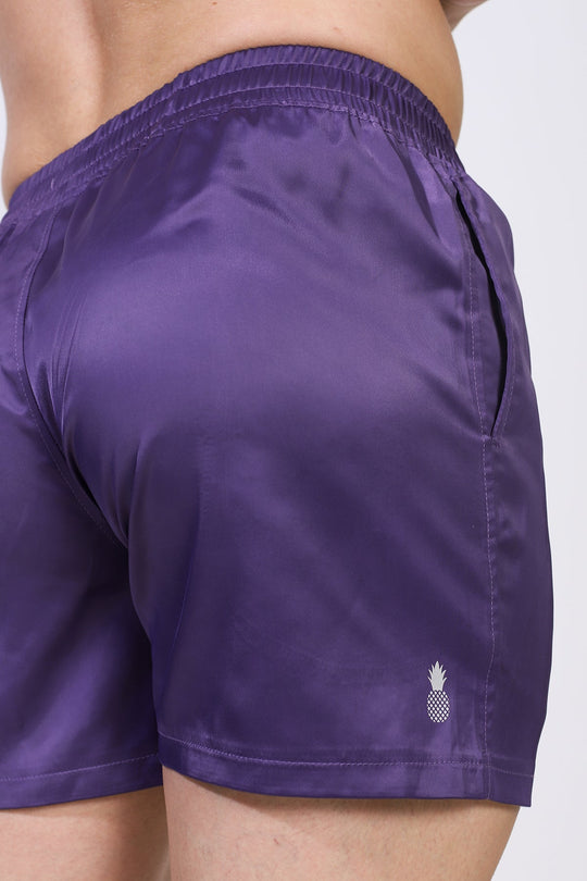 Pantalones cortos ShimmerFlex Active - Ciruela