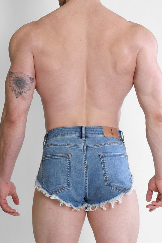 Shorts vaqueros de verano de 6,35 cm - Azul real