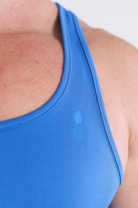 Top deportivo corto JJ - Azul rey